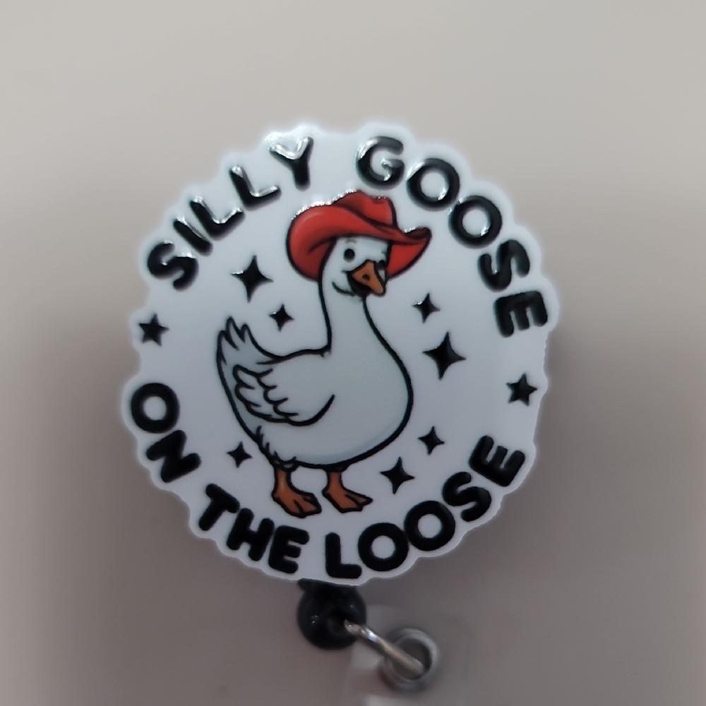 Silly Goose On The Loose Badge Reel